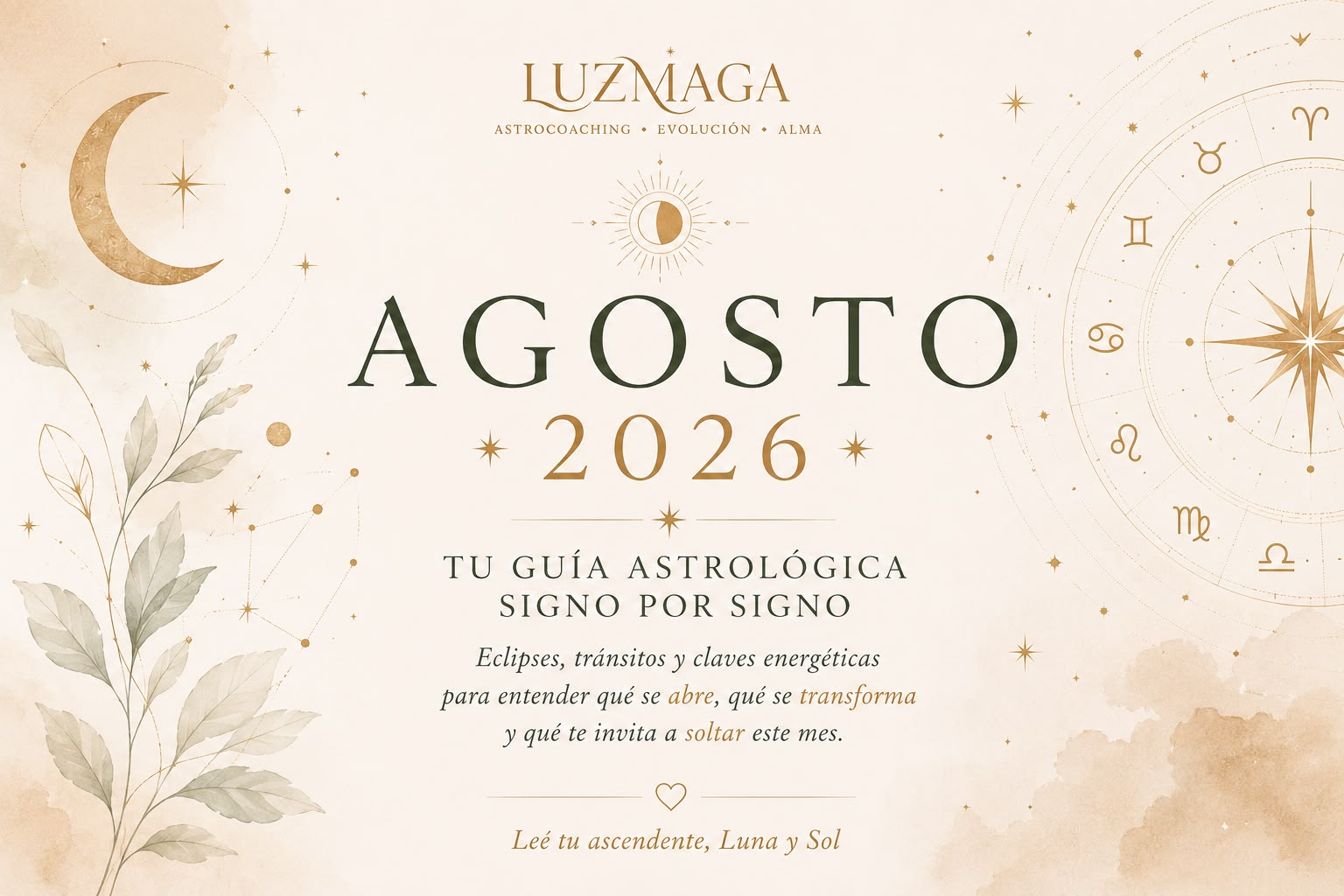 Agosto 2026: Astrocoaching signo por signo